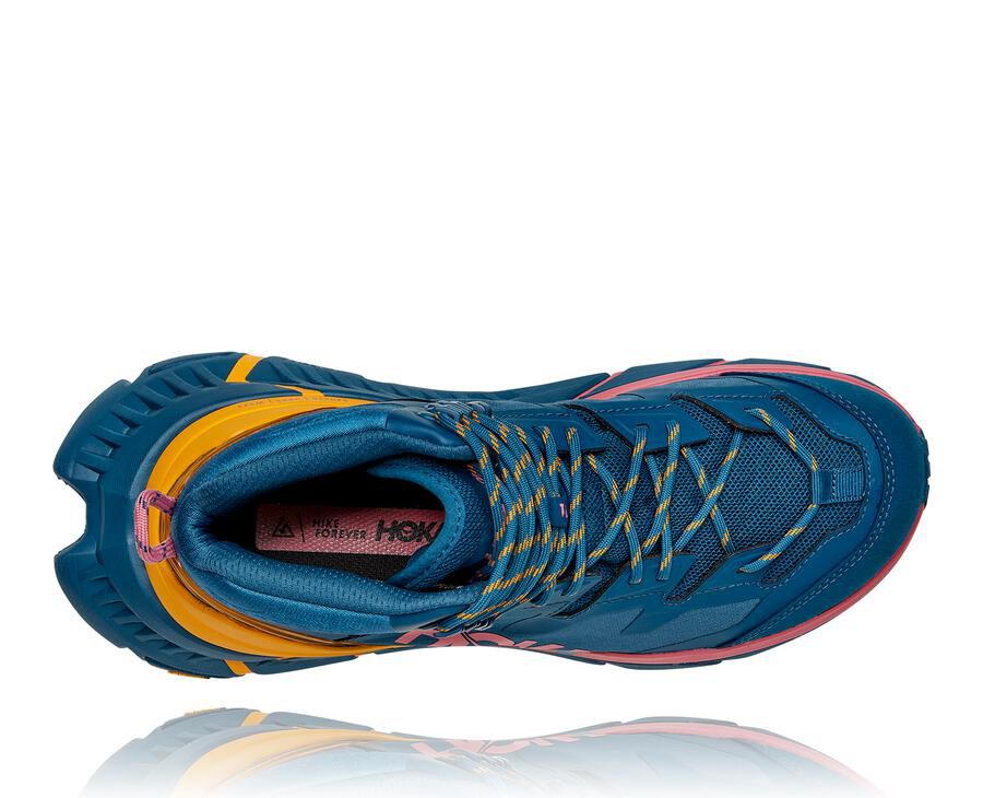 Hoka One One Yürüyüş Botları Erkek Mavi - Tennine Hike Gore-Tex - EV7386214